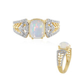 Anillo en plata con Ópalo de Welo (Adela Silber)