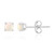 Zilveren oorbellen met Welo-opalen