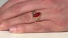 Anillo en plata con Cornalina (KM by Juwelo)
