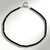 Collana in argento con Ematite Nera