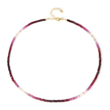 Collar en plata con Rubí de Madagascar