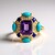 Anello in oro con Ametista