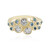 Bague en or et Saphir blanc (Adela Gold)