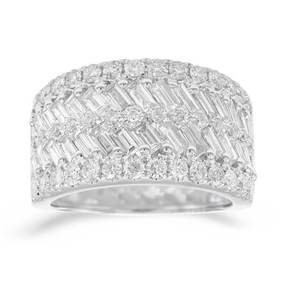 18K SI1 (H) Diamond Gold Ring (CIRARI)