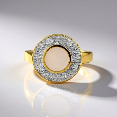 Anillo en plata con Nácar