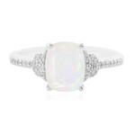 Anello in argento con Opale di Welo