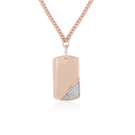 Zirkon-Silbercollier (Adela Silber)