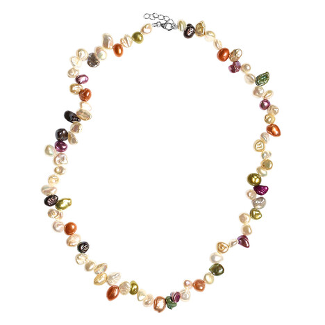 Collier en argent et Perle de culture d'eau douce (TPC)