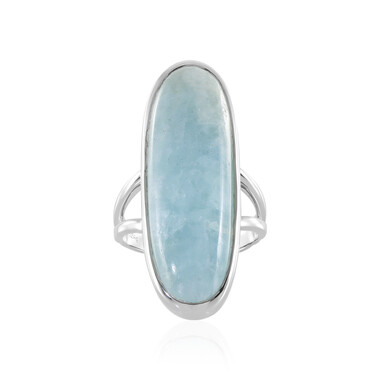 Aquamarin-Silberring