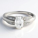 Anello in argento con Berillo Himalayano
