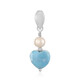 Ciondolo in argento con Larimar
