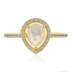 Anello in argento con Opale di Welo