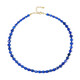 Collier en argent et Agate bleue