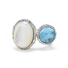 Anillo en plata con Nácar