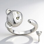 Bague en argent et Marcassite
