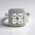 Anello in argento con Zircone