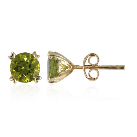 Orecchini in argento con Peridoto