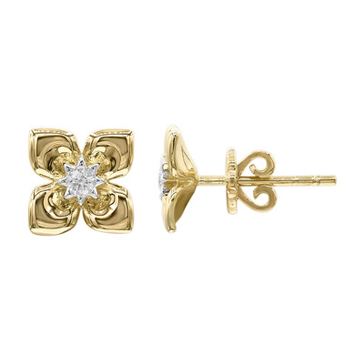 Orecchini in oro con Diamante SI1 (G) (Annette)