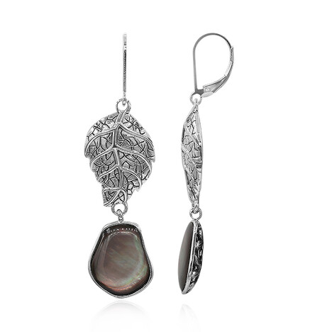Boucles d'oreilles en argent et Nacre (Art of Nature)