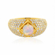 Welo-Opal-Silberring (de Melo Essence)