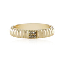 Bague en or et Diamant champagne I3 (de Melo)