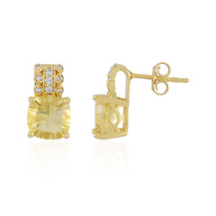 Orecchini in argento con Fluorite Gialla