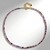 Collana in argento con Spinello Fancy