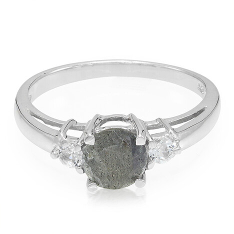 Spektrolith-Silberring