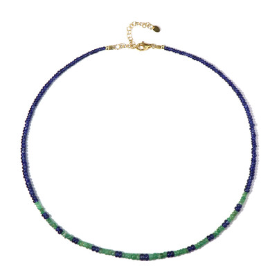 Collana in argento con Smeraldo Zambia