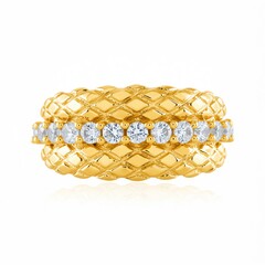 Anillo en plata con Zircón (de Melo Essence)