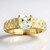 Anello in oro con Berillo Verde (de Melo Gold)