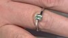 Zilveren ring met een Russische smaragd