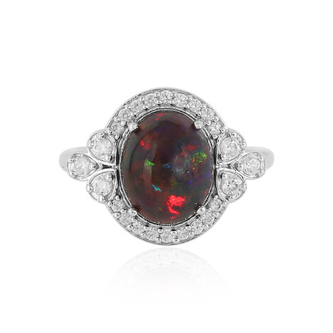 Anillo en plata con Ópalo de Mezezo