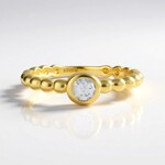 Anello in argento con Zircone