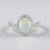 Anello in argento con Opale di Welo