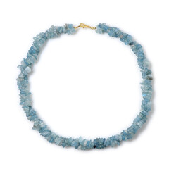 Collana in argento con Acquamarina Brasiliana
