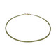 Collier en or et Grenat Démantoïde de Madagascar