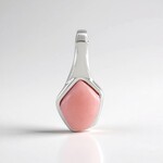 Ciondolo in argento con Opale Rosa (MONOSONO COLLECTION)