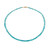 Collier en or et Apatite bleue