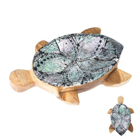 Perlmutt-Seifenschale (Bali Barong)