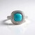 Anello in argento con Turchese Sleeping Beauty