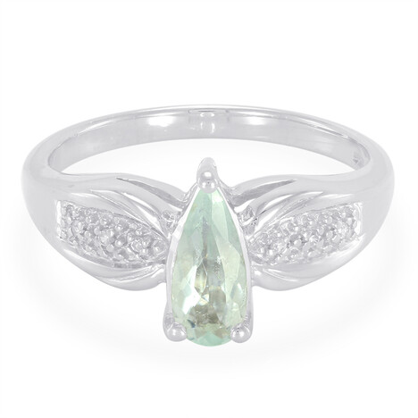 Fancy Tourmaline Silver Ring