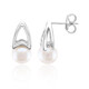 Zilveren oorbellen met Akoya parels (TPC)