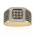 Bague en or et Diamant champagne SI2