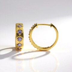 Orecchini in argento con Tanzanite