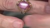 Zilveren ring met een Roze Mabé-parel (Gems en Vogue)