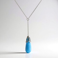 Collana in argento con Quarzo Azzurro