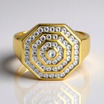 Anello in oro con Diamante SI2 (G) (Annette)