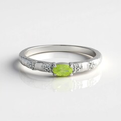 Anello in argento con Sfene