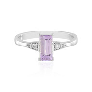 Lavendel-Amethyst-Silberring